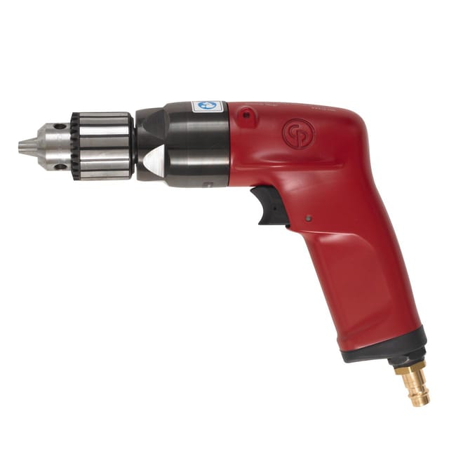 Chicago Pneumatic Drills CP1117P26 3/8'K.LESS industrial pistol drill