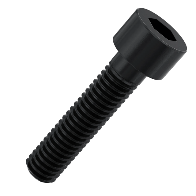M22 Socket Head Cap Screw Black Oxide (50mm - 90mm) - TVS - Pack of 10